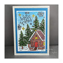 Creative Expressions Designer Boutique Clear Stamp 4" x 6" - Gingerbread Cottage*