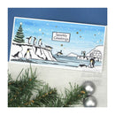 Creative Expressions Designer Boutique Collection DL Stamp - Penguin Playtime