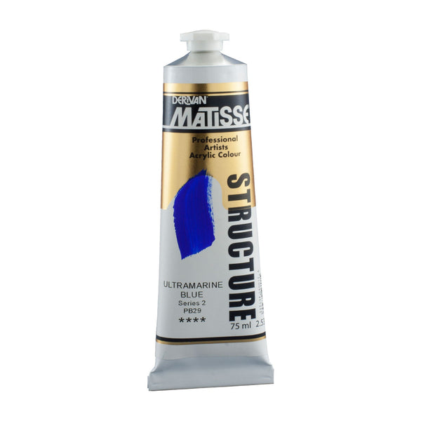 Matisse Structure Paint 75mL - Ultramarine Blue