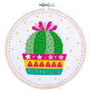 Vervaco Felt Applique Kit 6" - Round Cactus*