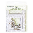 49 And Market Vintage Artistry Essentials Frames & Bits Set - Whitewash