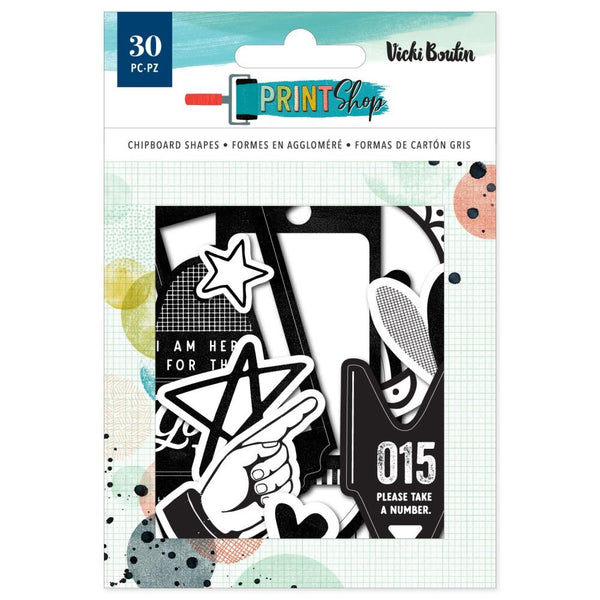 Vicki Boutin Fernwood Acrylic Stamps 11/Pkg