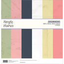Simple Stories Basics Double-Sided Paper Pack 12"X12" 6 pack - Simple Vintage Indigo Garden