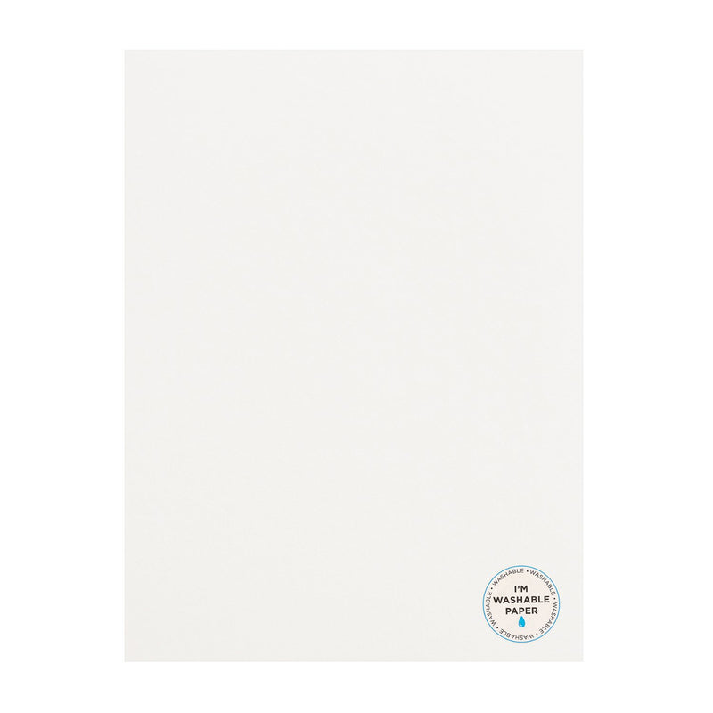 American Crafts Washable Matte Paper 8.5in x 11in - White*