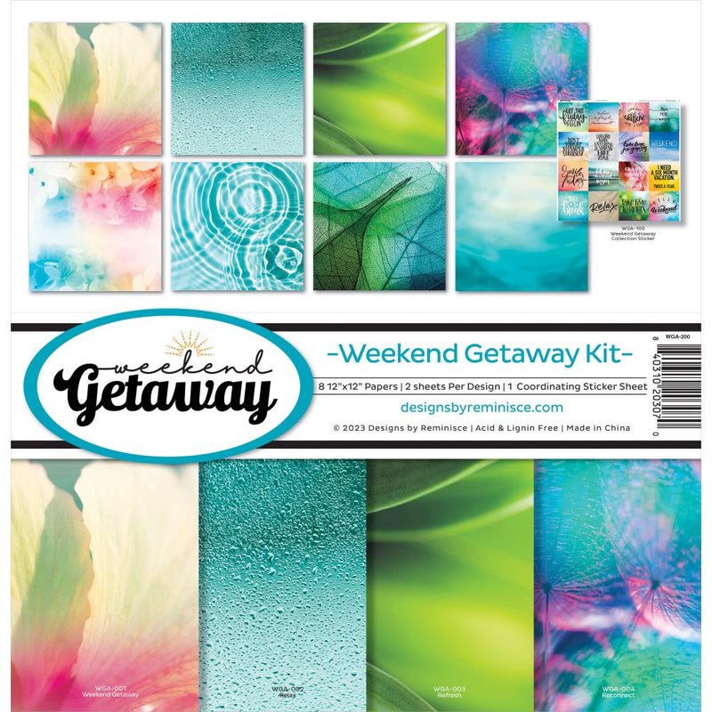 Reminisce Collection Kit 12"X12" - Weekend Getaway*