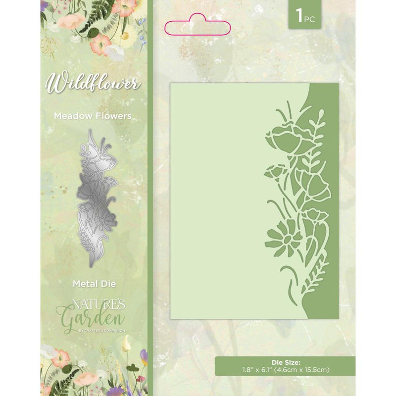 Crafter's Companion Nature's Garden Wildflower Metal Die Meadow Flowers