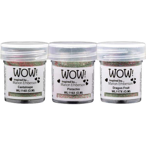 WOW! Embossing Powder Trio - Dappled Fruit & Nut*