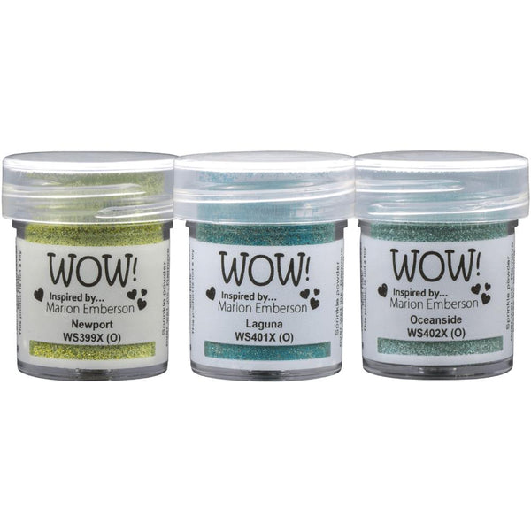 WOW! Embossing Powder Trio - Dappled Pearl Effects*