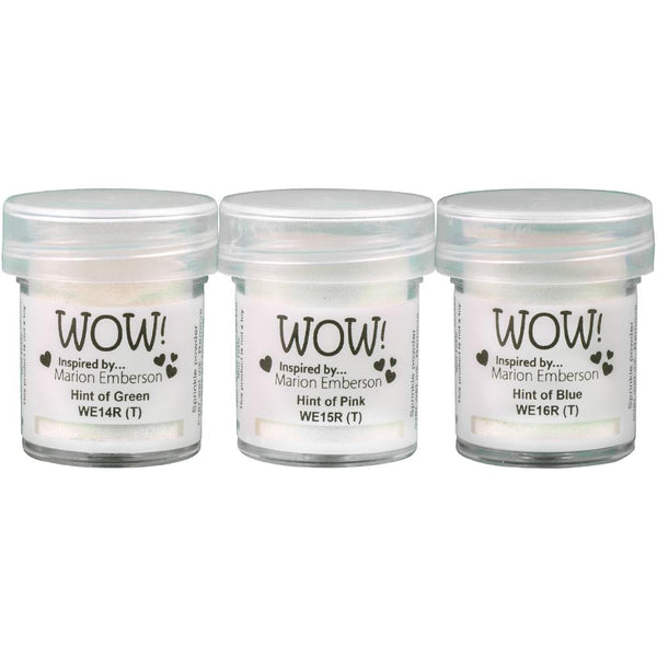 WOW! Embossing Powder Trio - Pastel Pearls