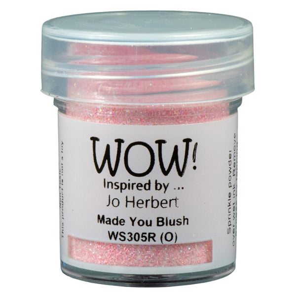 WOW! Glitter Embossing Powder - Made You Blush