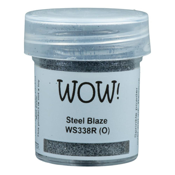 WOW! Glitter Embossing Powder - Steel Blaze*