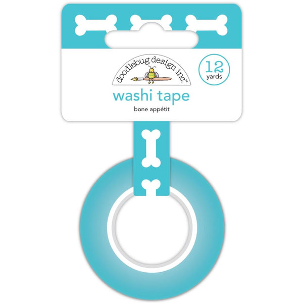 Doodlebug Washi Tape 15mmX12yd Bone Appetit