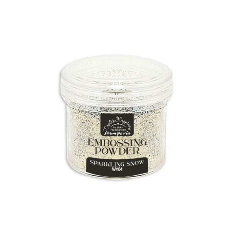 Stamperia Create Happiness Embossing Powder 21g - Sparkling Snow*