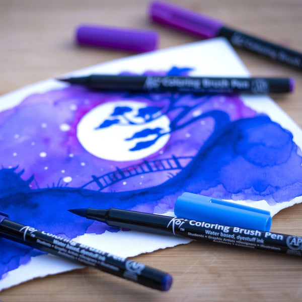 Koi Colouring Brush Pen - Light Sky Blue*