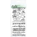 Picket Fence Studios 4 inch X 8 inch Stamp Set A Bear Kind Of Night