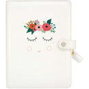 Websters Pages - Colour Crush A5 Faux Leather 6-Ring Planner Binder 7.5 inch X10 inch - Sweet Caroline