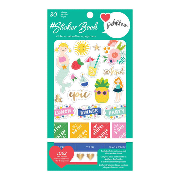 Pebbles Sticker Book With Foil Accents*