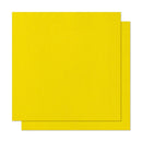 American Crafts - Textured Cardstock 12"X12" Lemon