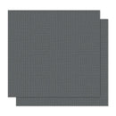 American Crafts - Textured Cardstock 12"X12" Charcoal