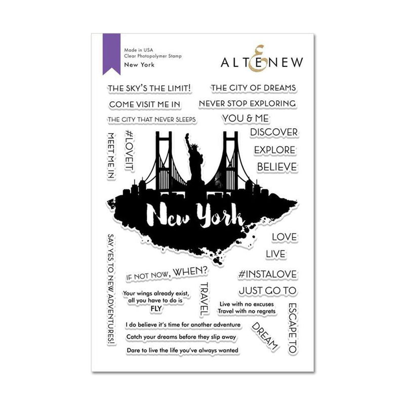 Altenew - New York Stamp Set