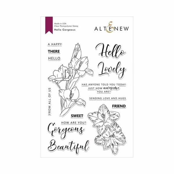 Altenew - Hello Gorgeous Stamp Set