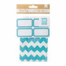 American Crafts - Diy Party Treat Bags & Labels Blue & White