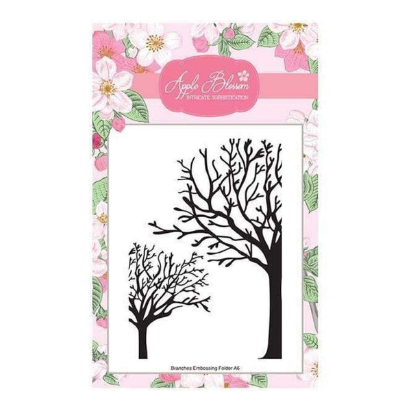 Apple Blossom Birds of a Feather Collection - Branches A6 Embossing Folder