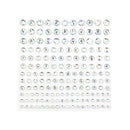 Poppy Crafts Self-Adhesive Rhinestone Sheet -  Aurora