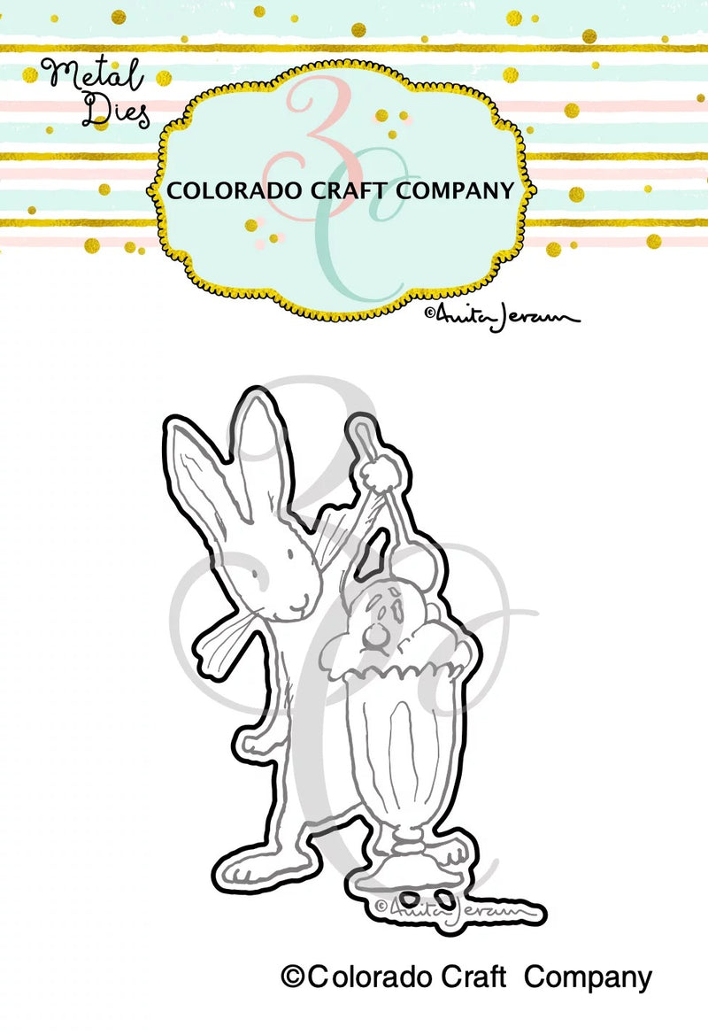 Colorado Craft Company Metal Die - Sundae Funday Mini - By Anita Jeram*