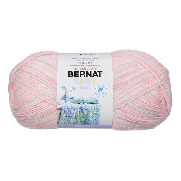 Bernat Baby Sport Big Ball Yarn - Ombres - Blossom 280g*