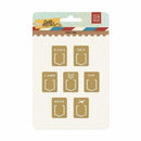 Basicgrey -Carte Postale - Metal Tabs
