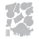 Sizzix Thinlits Dies By Tim Holtz 9/Pkg - Winter Critters*