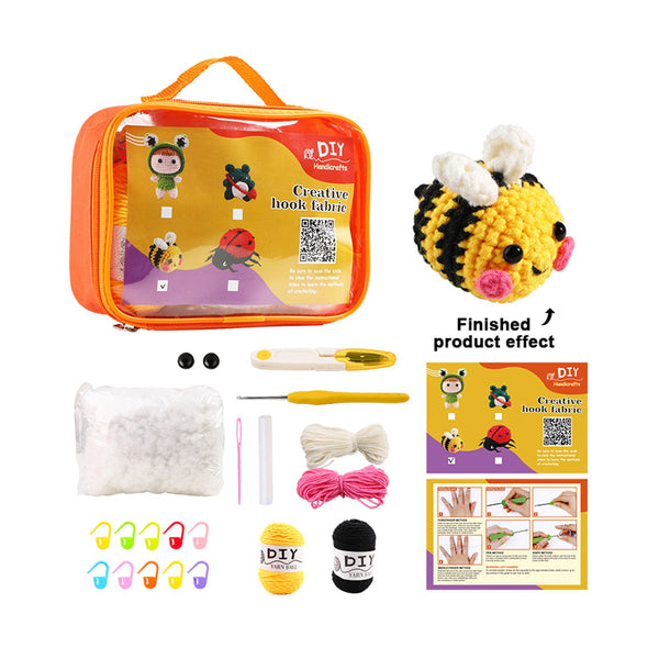 Universal Crafts Crochet DIY Kit - Bee