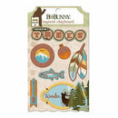 Bobunny - Take A Hike Self-Adhesive Layered Chipboard
