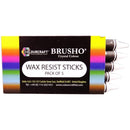 Brusho Wax Resist Sitcks 5 pack