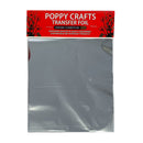 Poppy Crafts Transfer Foil 6in x 6in 10/pkg - Silver