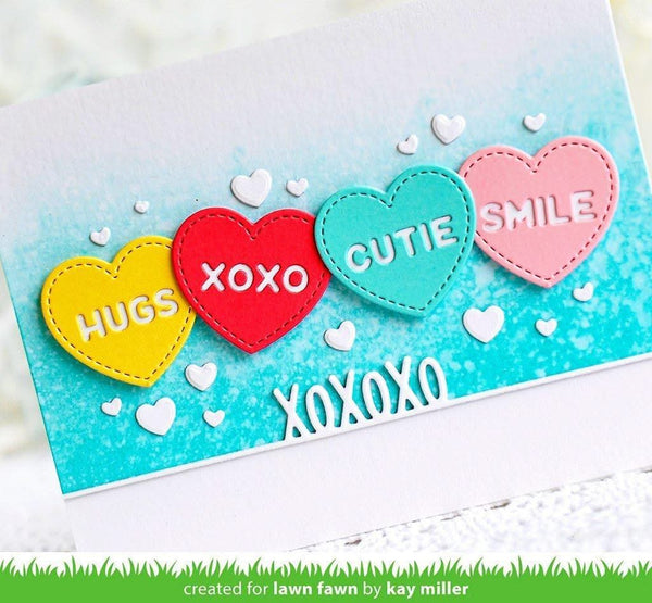 Lawn Cuts Custom Craft Die - XOXOXO Line Border*