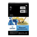 Canson Montval Spiral Watercolour Pad 5.5X8.5 12 Sheets