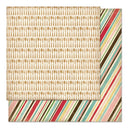 Carta Bella - Homemade With Love Double-Sided Cardstock 12" X 12" Baking Stripe