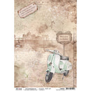 Ciao Bella Piuma Carta Riso Rice Paper Sheet A4 Welcome To Rome