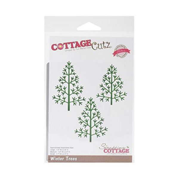 CottageCutz Elites Die - Winter Trees