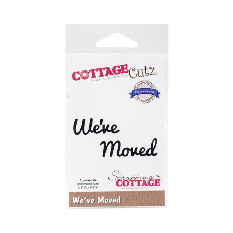 CottageCutz Elites Die -Weve Moved