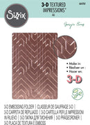 Sizzix 3D Textured Impressions By Georgie Evans - Staggered Chevrons*