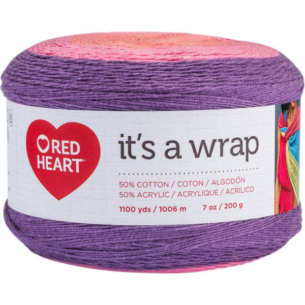 Red Heart It's A Wrap Yarn - Drama 200g