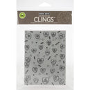 Hero Arts Cling Stamps 4.5in x 5.75in - Candy Hearts Peek-A-Boo*