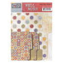 The Paper Loft Well Worn - Two Mini & Two Medium File Folders - Circle Circle