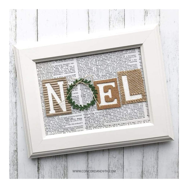 Concord & 9th Clear Stamps 6inch X6inch Joyful Noel*