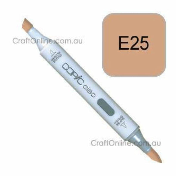Copic Ciao Marker Pen -  E25-Caribe Cocoa