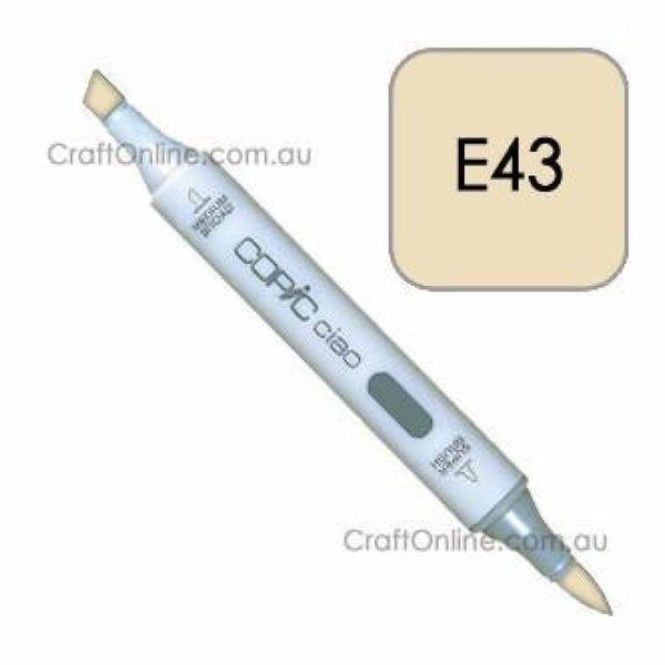 Copic Ciao Marker Pen - E43 - Dull Ivory