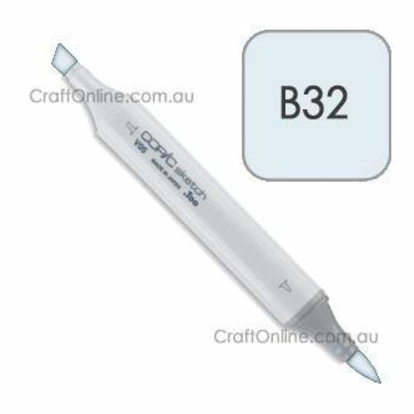 Copic Sketch Marker Pen B32 -  Pale Blue